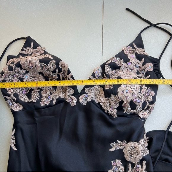 VINTAGE NIKI LIVAS DRESS WOMEN SIZE 2 - Picture 7 of 9